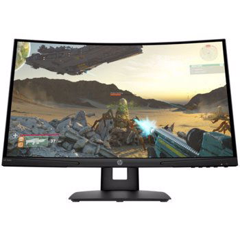 Monitor Curbat Gaming LED VA HP 24", FHD, 144Hz, DispalyPort, FreeSync, Pivot, X24c 9FM22AA