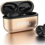 Casti audio Wireless Umi, Bluetooth 5.2, auriu/negru