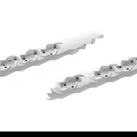 Prelungitor 6PS7-3680 6 prize Schuko 3680W 7m Alb