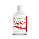 Supliment alimentar Ginseng Energy 2000 Mg Ginseng Siberian + Panax Ginseng + Ghimbir + Vitamine, 500 ml, SWEDISH NUTRA