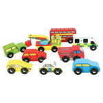 Colectia mea de vehicule, BIGJIGS Toys, 2-3 ani +, BIGJIGS Toys