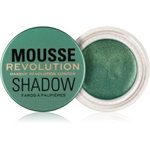 Makeup Revolution Mousse fard de pleoape cremos culoare Emerald Green 4 g, Makeup Revolution