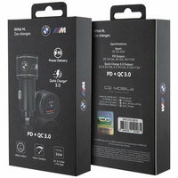 Incarcator auto BMW BMCCMUSBCK, USB/USB-C, 20W, Negru        Cod produs: BMW-137870