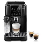 Espressor cafea DeLonghi ECAM220.60.B, automat, rasnita incorporata, cafea boabe + cafea macinata, 15 bar, 1450 W, capacitate 1.8 litri, tehnologie LatteCrema, oprire automata, negru