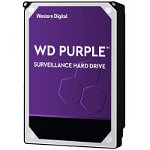Western Digital HDD intern 3.5", 10TB, PURPLE, SATA3, IntelliPower 256MB