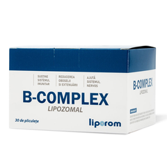 Vitamine lipozomale B Complex - sistem nervos,energie,frumusete   30 plic,