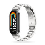 Curea otel inoxidabil Tech-Protect Stainless compatibila cu Xiaomi Mi Band 8 / 8 NFC Silver, TECH-PROTECT