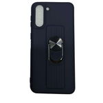 Husa Protectie Spate Star cu inel, pentru SAMSUNG Galaxy S21 5G, Galaxy S21 Plus 5G (Albastru), Star