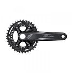 Angrenaj Pedalier Shimano Deore M4100-2 - Brat 170 Mm 26/36 T Negru