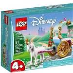 LEGO® Disney Princess Calatoria Cenusaresei cu trasura 41159