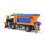 Bruder Professional Series MB Arocs winter service vehicle with plough blade - 03685, BRUDER