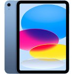 Tableta Apple iPad 10 (2022), Procesor A14 Bionic Hexa-Core, IPS LED Capacitive touchscreen 10.9", 64GB Flash, Camera 12MP, Wi-Fi, Bluetooth, iPadOS (Albastru)