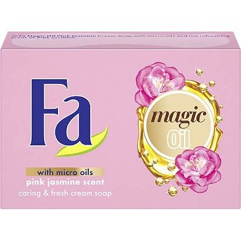 Fa Sapun Solid Pink Jasmine Magic Oil, 90 gr