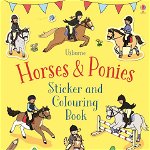 Horses & Ponies Sticker and Colouring Book (First Colouring Books with stickers)