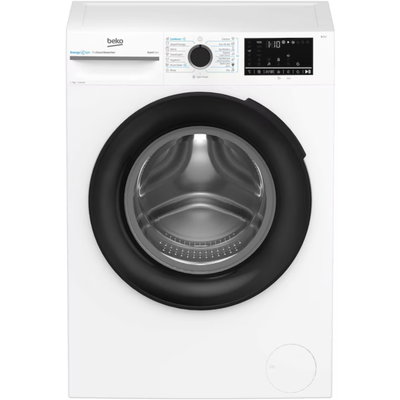 Masina de spalat rufe Beko BM3WFU47215WB, 7 kg, 1200 RPM, Clasa A, Motor ProSmart Inverter, Recycled Tub, Hygiene+, SteamCure, AddXtra, Alb