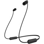 Casti In-Ear, SONY, WIC200B.CE7, Bluetooth, Microfon, Autonomie baterie 15 ore, Negru