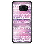 Bjornberry Shell Samsung Galaxy S7 - Violet Aztec, 