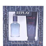 Set cadou Replay For Him (Apa de toaleta 30 ml + Gel de dus 100 ml)