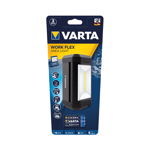 Lanterna LED Varta Work Flex Area Light, 230 lm, 2 moduri iluminare, carlig si magnet pentru prindere, IP54, Varta