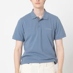 Columbia, Tricou polo din amestec de bumbac Cascade Range™, Albastru inchis