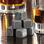 Set 9 Cuburi din roca pentru whiskey, Whisky Stones, Mindblower, MindBlower