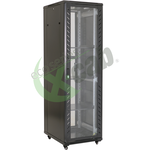 Cabinet Metalic 19inch 42U Black, Eco Xcab