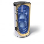 Boiler incalzire indirecta 300 l Tesy EV107S230065F41TP2, vertical, 2 serpentine, 1 rezervor, gri, 100 kg, 1420 x 650 x 650 mm, Tesy
