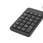 NumPad USB, black, GEMBIRD (KPD-01), GEMBIRD