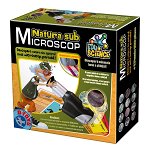 Natura sub microscop - Microscop portabil de jucărie, D-Toys