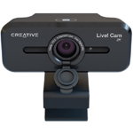 Camera web CREATIVE LIVE! CAM SYNC V3 2K QHD, Zoom Digital 4X, filmare la 95°, 2 microfoane, Creative Labs