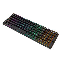 Tastatura wireless mecanica Royal Kludge RK100, RGB, Switch-uri Maro, Bluetooth, Negru/Portocaliu        Cod produs: ROY-141908