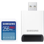 Samsung Card memorie Samsung SD PRO Plus MB-SD256SB/WW, 256GB + cititor, Samsung