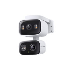 Camera de supraveghere TP-LINK Tapo C246D, Dual 3 MP, Lentila 2.8 si 6 mm, IR 12 m, Alb