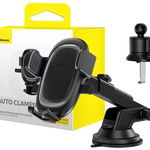 Set de suport auto Baseus UltraControl Pro Series Negru