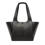 Tommy Hilfiger Geantă Th Plush Med Tote AW0AW14183 Negru, Tommy Hilfiger