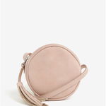 Geanta crossbody rotunda roz pal Pieces Galina, Pieces