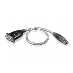 Convertor ATEN UC232A1, USB la RS-232, 1.0 m cablu