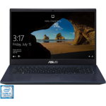 Laptop ASUS 15.6'' X571GT, FHD, cu procesor Intel® Core™ i5-9300H (8M Cache, up to 4.10 GHz), 8GB DDR4, 512GB SSD, GeForce GTX 1650 4GB, No OS, Star Black