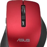 Mouse optic ASUS WT425, 1600 dpi, USB, Rosu, Asus