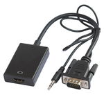 Cablu adaptor OEM VGA+ jack 3.5mm la HDMI