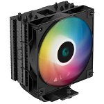Cooler DeepCool AG400 BK ARGB, 240mm, cu aer, skt. Intel/ AMD, iluminare ARGB