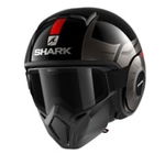 Cască Moto full-open SHARK STREET-DRAK TRIBUTE RM colour anthracite/black/red, size XS, SHARK