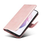 Husa Magnet Wallet Stand compatibila cu Samsung Galaxy S22 Pink, OEM