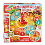 Puzzle ceas din lemn RS Toys