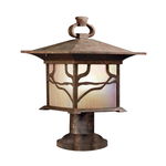 Pitic pentru exterior Morris 1 Light Pedestal Lantern, ELSTEAD-LIGHTING