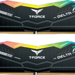 Memorie Team T-Force Delta, RGB, 32GB (2 x 16GB), 288-Pin, DDR5 SDRAM, 6200 (PC5 49600), CL38, 1.25V, TeamGroup
