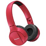 Casti audio Bluetooth, Pioneer, SE-MJ553BT-R, Rosu
