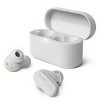 Casti True Wireless Philips TAT3508WT/00, Bluetooth, In-ear, Microfon, Noise Cancelling (Alb), Philips