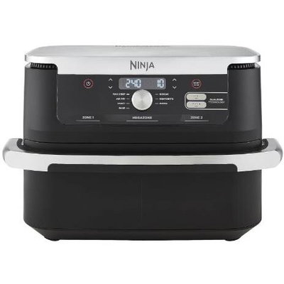 Friteuza cu aer cald Ninja AF500EUWH 10 4 l 7 programe temporizator zone independente alb