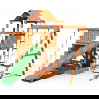 Complex joaca din lemn 7in1 Fungoo Activer, Fungoo